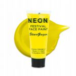 Neon Festival Face Paint Żółta